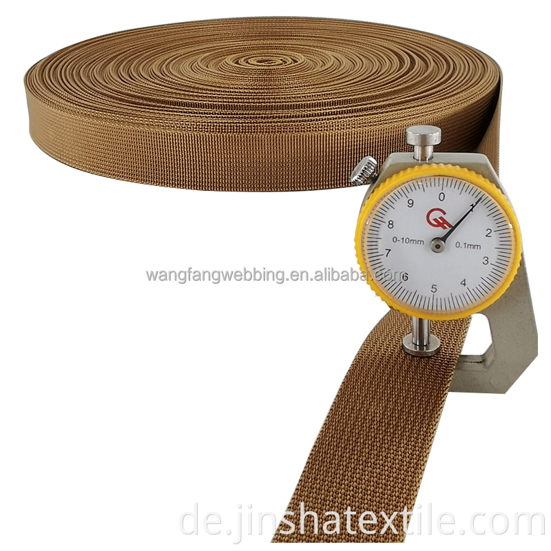 Hochwertiger farbenfroher Gurtgürtel 25 mm Nylon -Gurtband für Hundekragen Gurtband